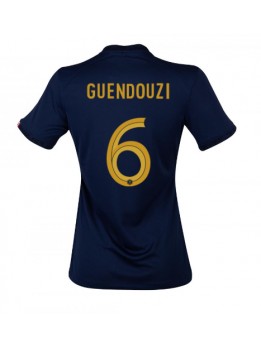 Frankrike Matteo Guendouzi #6 Replika Hemmakläder Dam VM 2022 Kortärmad